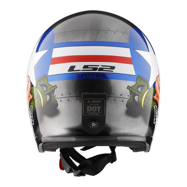 LS2 Helmets Spitfire Bomb Rider Helmet