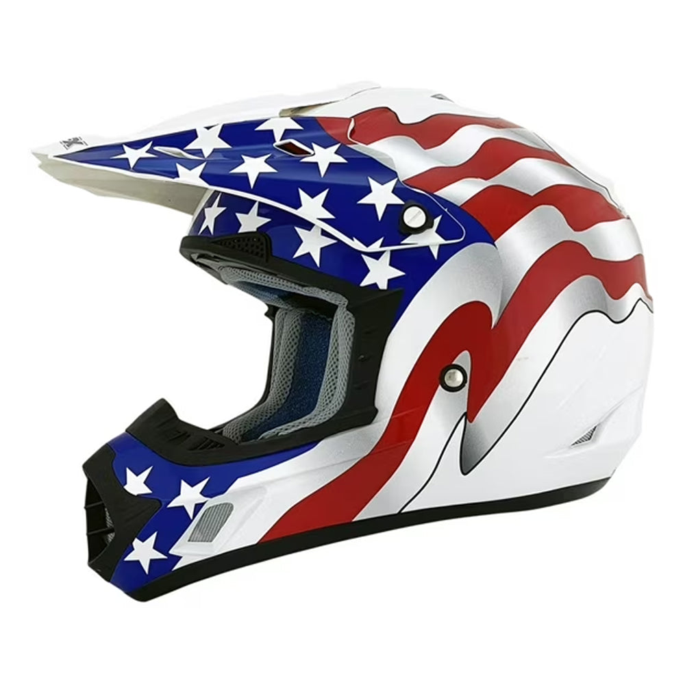 afx motorcycle helmets for sale FX-17 Flag Helmet AGV K3 ready stock moto-helmets-open-face-jet 01107045 Color:Soleluna 2021
