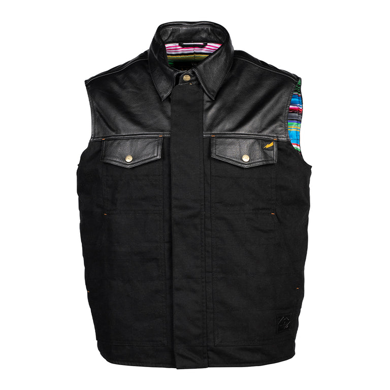 Mexican Blanket Biker Vest Mexican Blanket Vest Mexican Leather Vest Vests – Tagged "mexican Blanket"–  Helldorado Brand