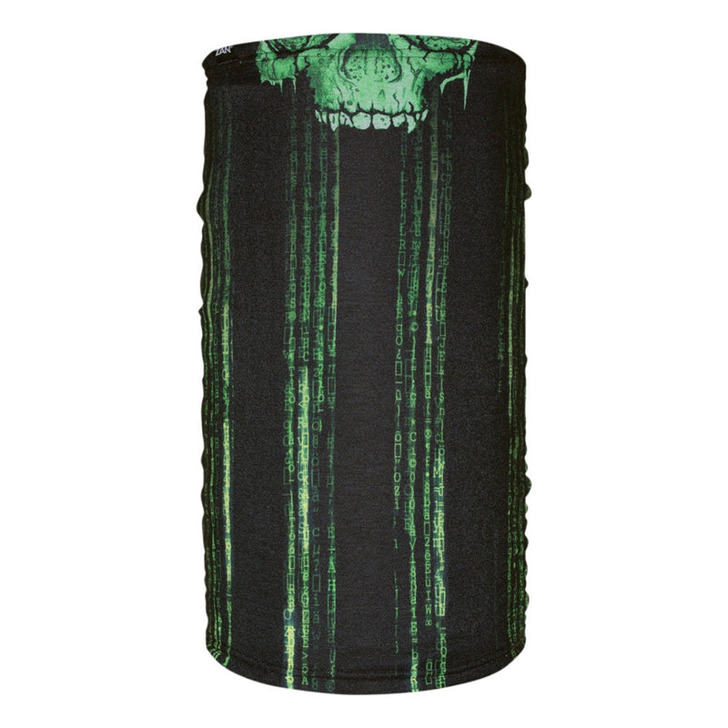 Cyber Skull Fleece Lined Motley Tube