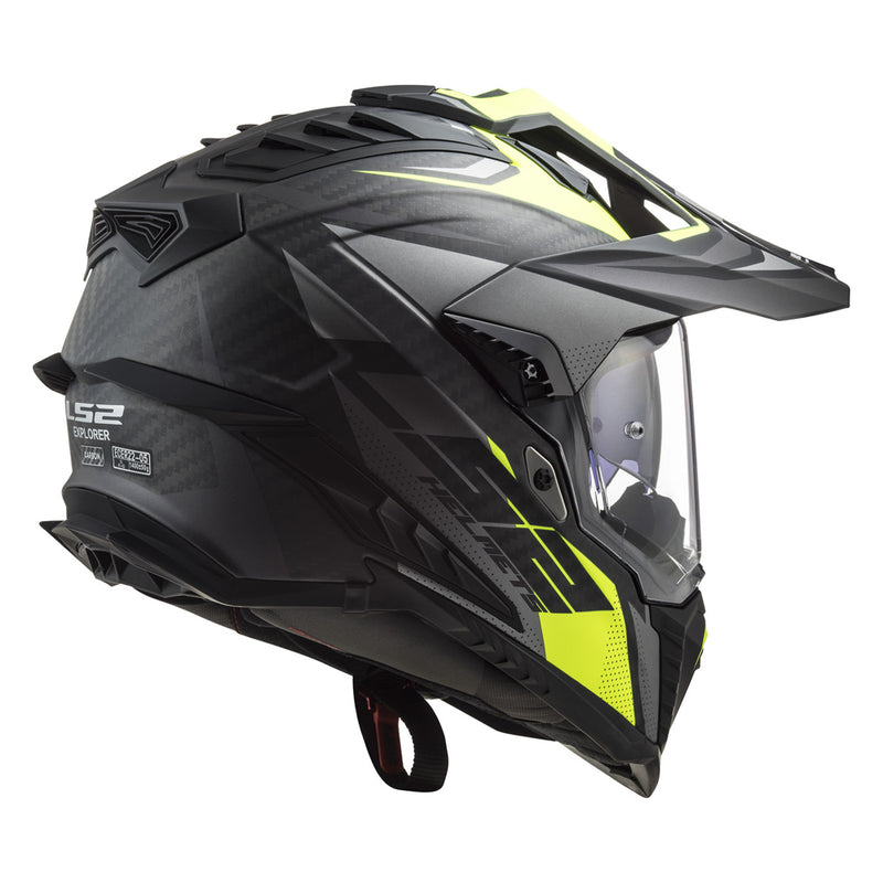 LS2 Helmets Explorer Carbon Focus Helmet