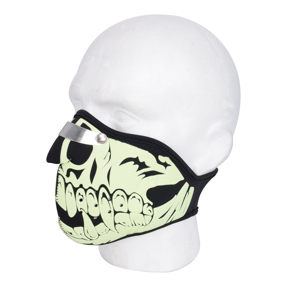 Glow Skull Neoprene Mask