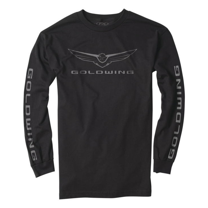 Gold Wing Icon Long Sleeve Tee