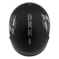 HH-65 DRK1 Half Helmet with Peak Visor