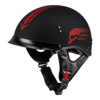 HH-65 Retribution Half Helmet with Peak Visor