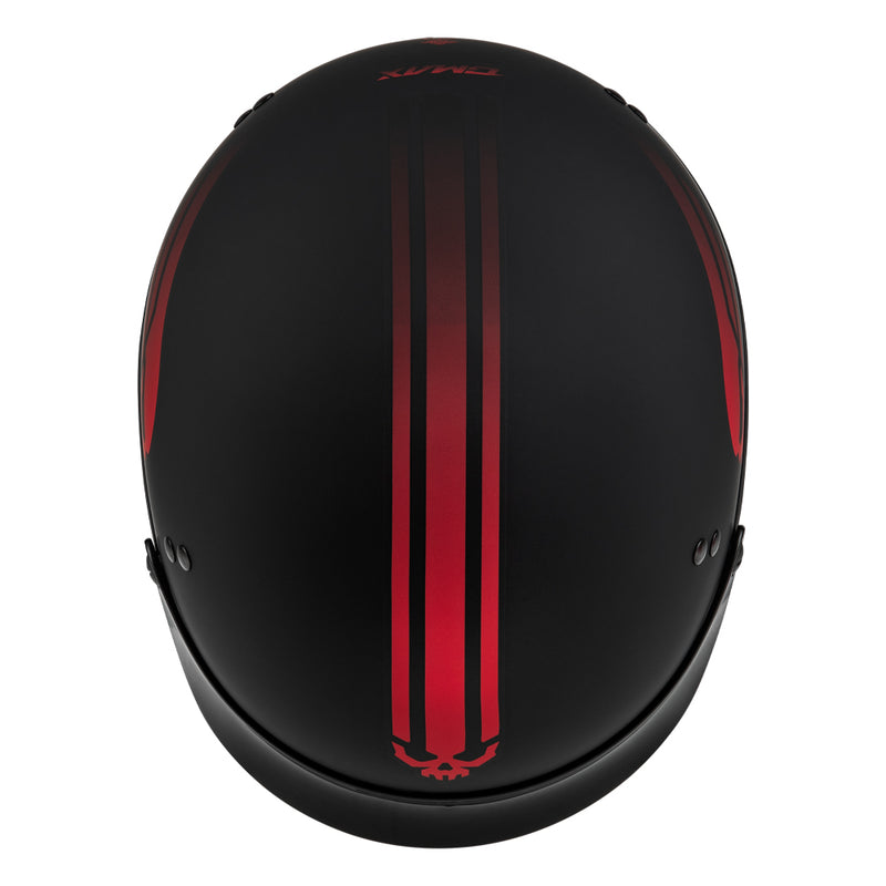 HH-65 Retribution Half Helmet with Peak Visor