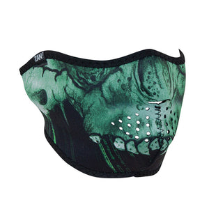 Cyber Skull Neoprene Half Mask