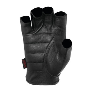 Half Nelson Fingerless Leather Gloves