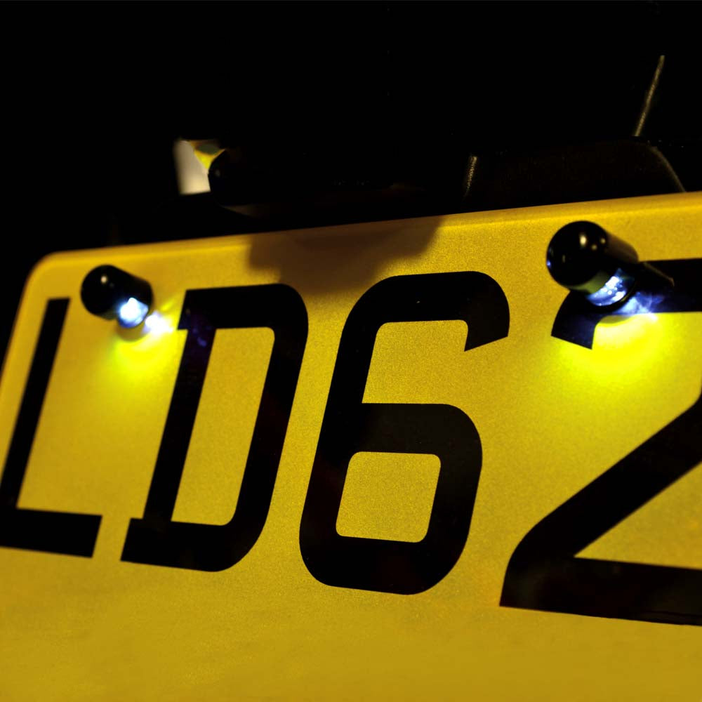 Halo LED License Plate Bolts