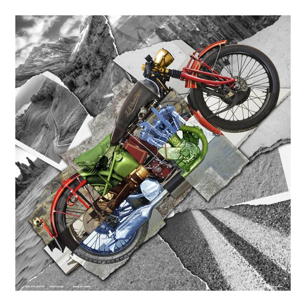 Motorcycle Montage Deluxe Bandanna