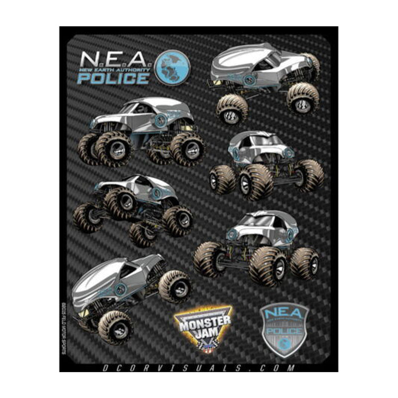 New Earth Authority Police Decal Sheet
