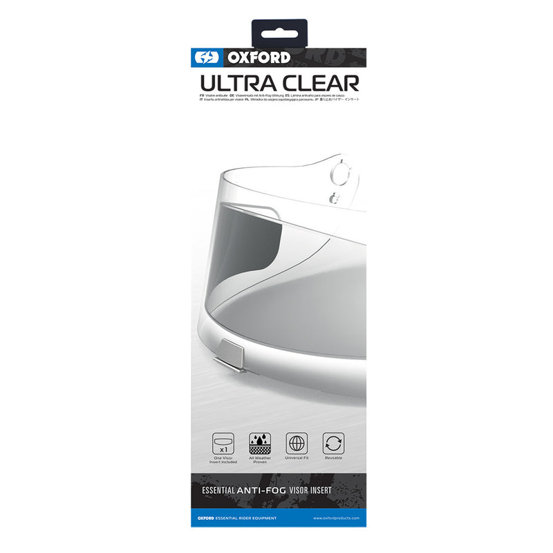 Ultra Clear Anti-Fog Visor Insert