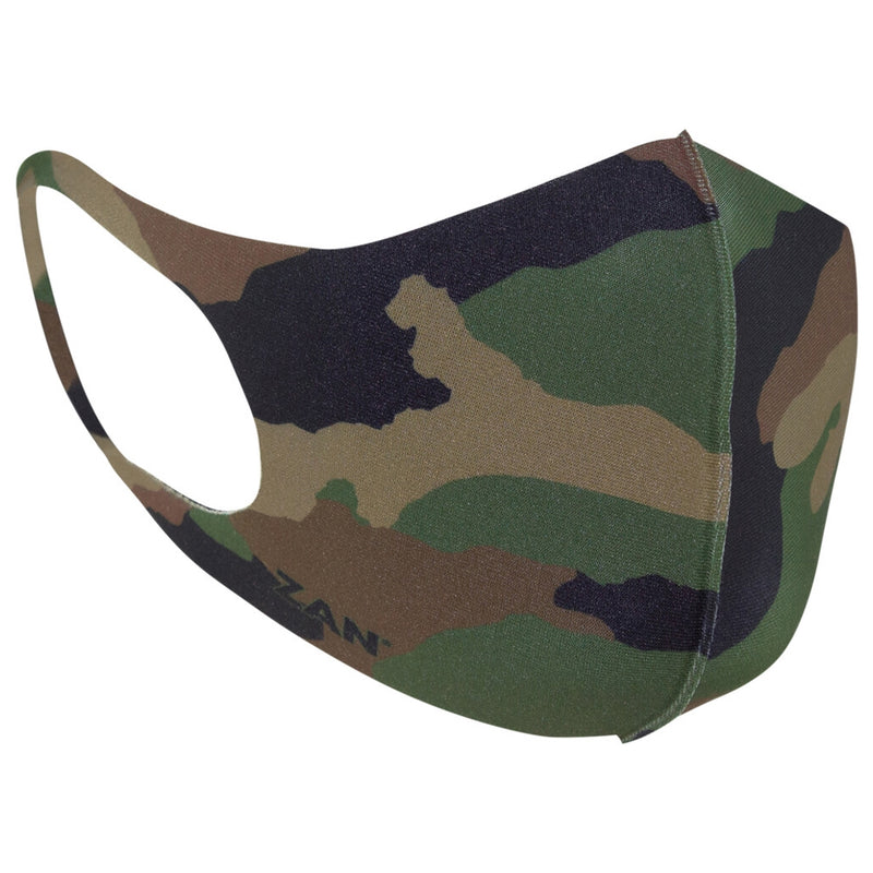 Woodland Camo Lightweight Face Mask 2-Pack