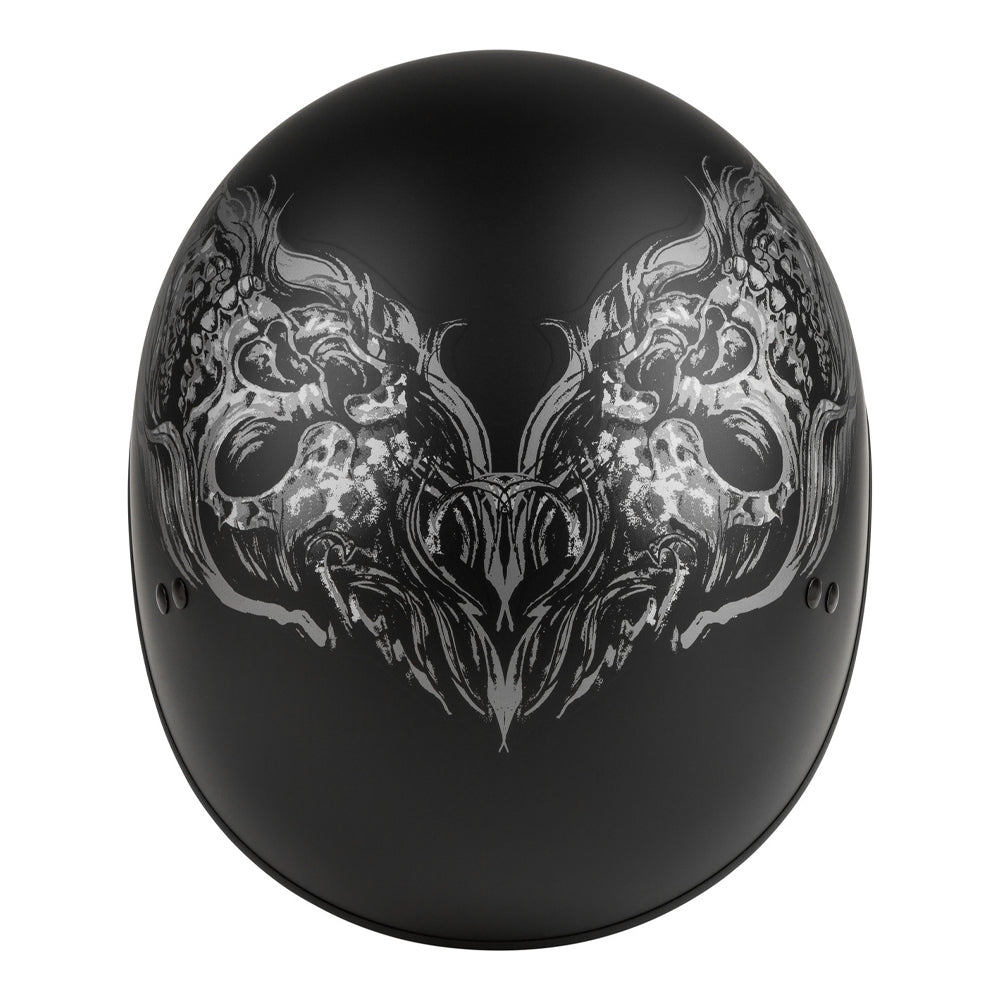 Gmax HH-65 Ghost/Rip Naked Half Helmet