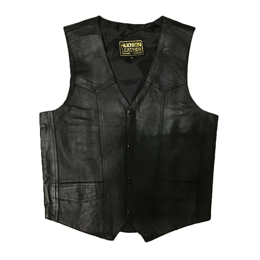 Hudson sales leather vest