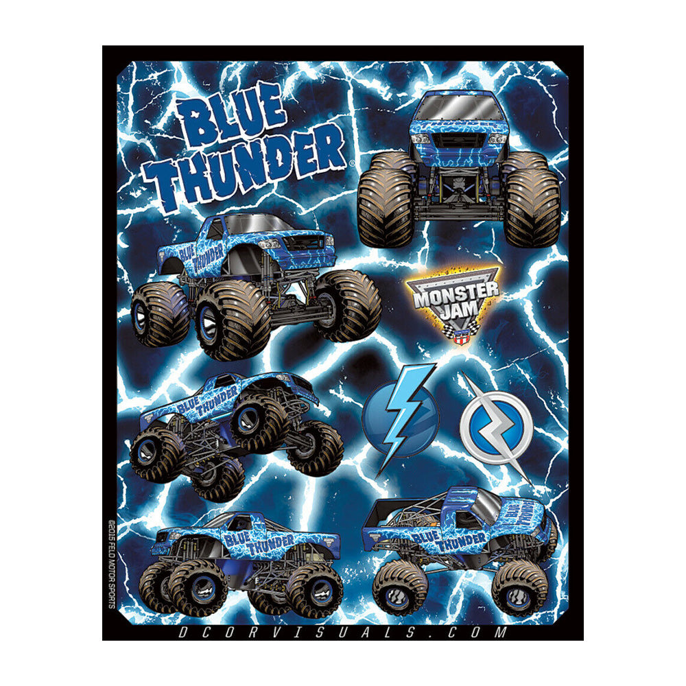 Blue Thunder Decal Sheet
