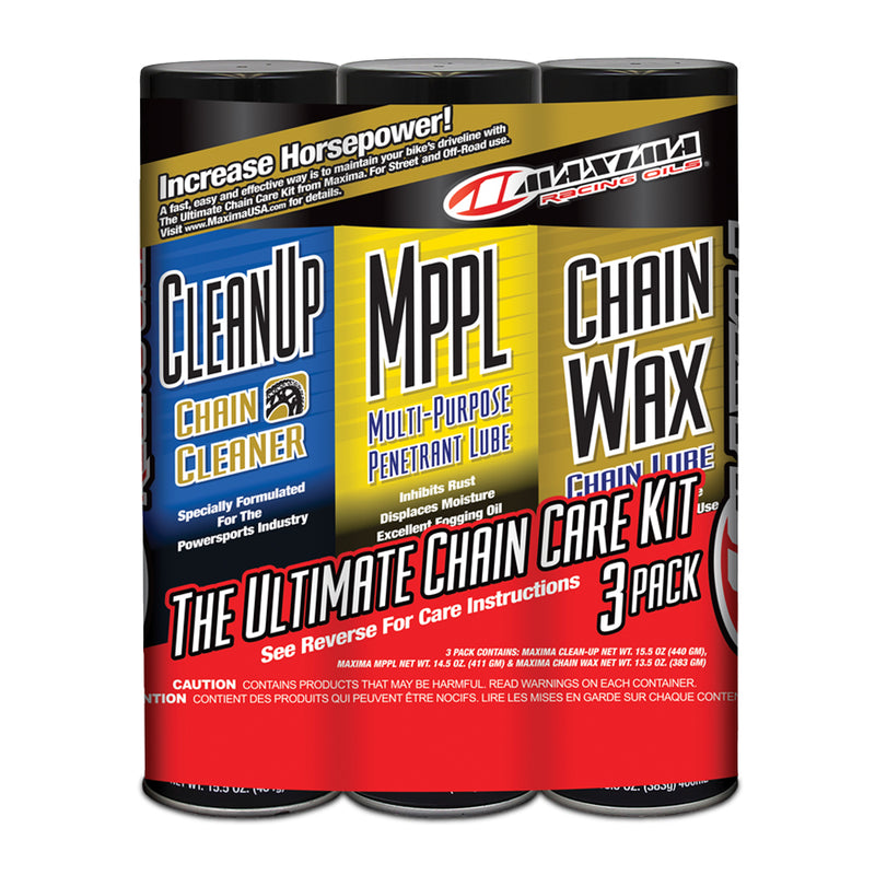 Chain Wax Chain Care Combo Kit