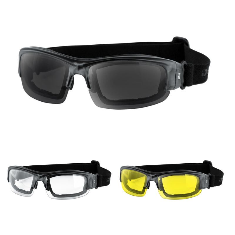 Rally Convertible Interchangeable Goggle Sunglasses