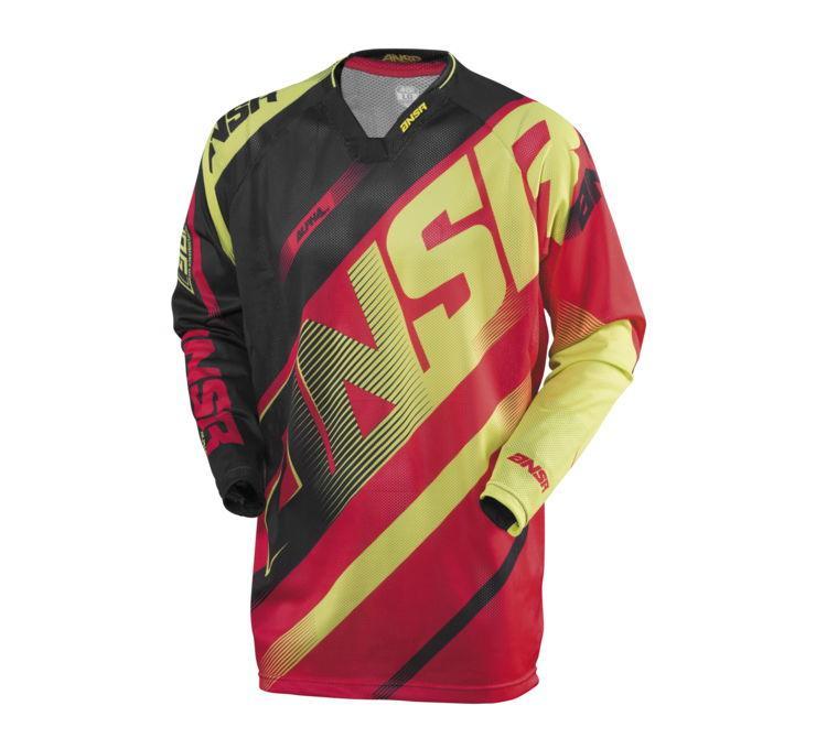 A16.5 Alpha Air Jersey Offroad Jersey Answer SM RED Adult