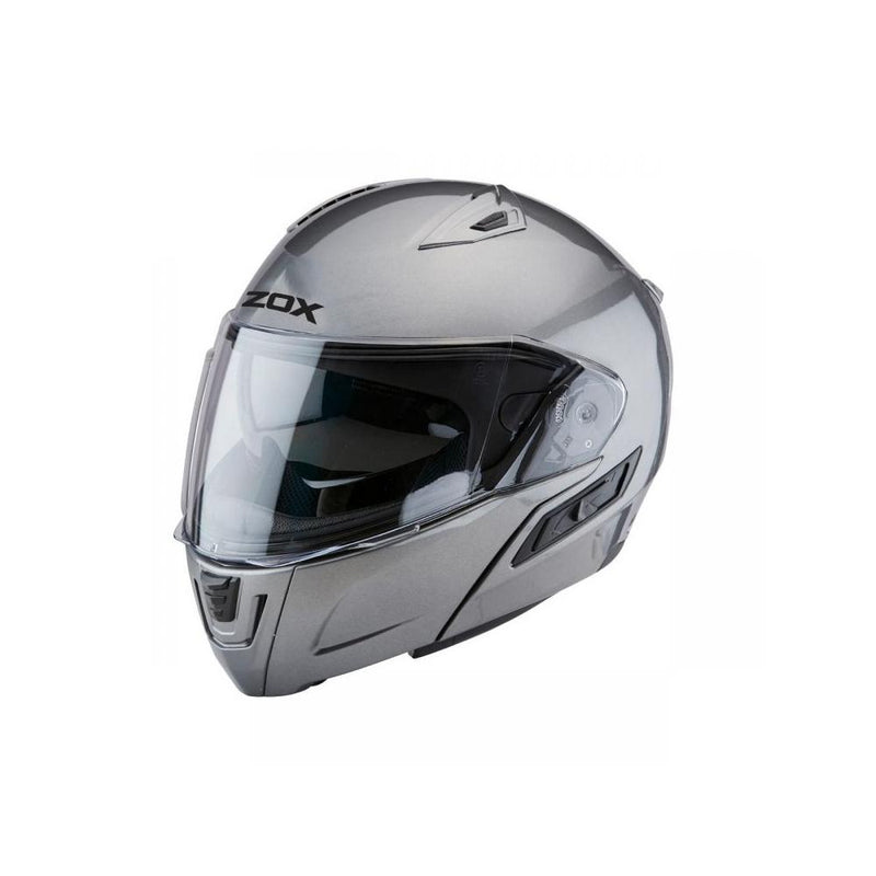 Condor SVS Solid Modular Helmet Street Helmet Zox XS SILVER 