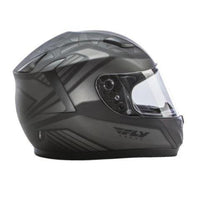 Conquest Helmet DOT & ECE Street Helmet Fly Racing XS GREY Full Face