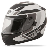 Conquest Helmet DOT & ECE Street Helmet Fly Racing XS WHITE Full Face