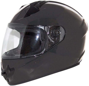 Kanaga Pump SVS Helmet Street Helmet Zox XS FLAT BLACK Full Face