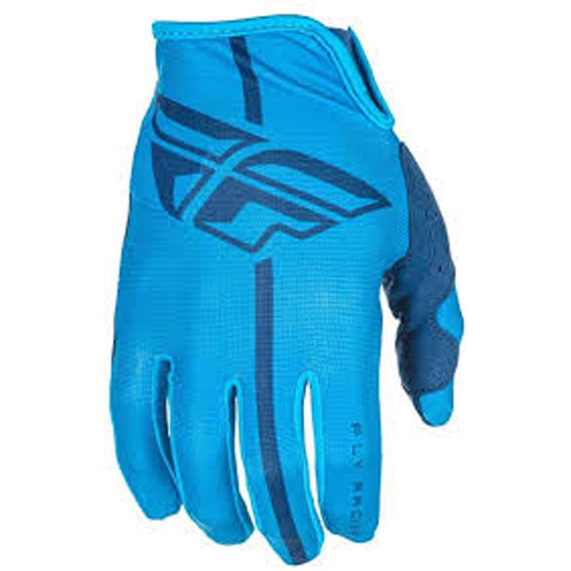 Lite Glove Offroad Glove Fly Racing 8 BLUE ADULT