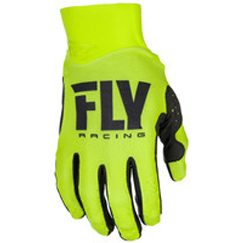 Pro LIte Glove Offroad Glove Fly Racing 8 YELLOW ADULT