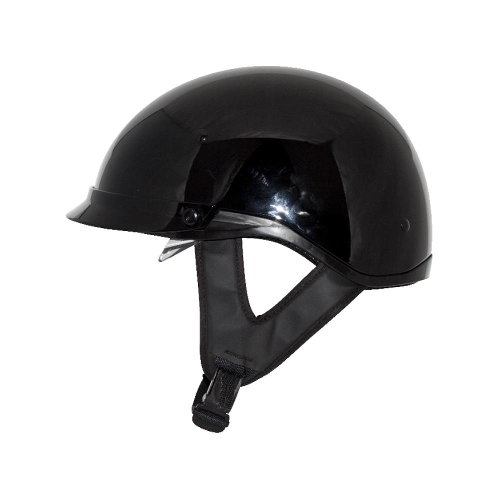 Roadster DDV Helmet Street Helmet Zox XS BLACK ADULT