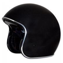 Route 80 Helmet Street Helmet Zox XS FLAT BLACK Open Face
