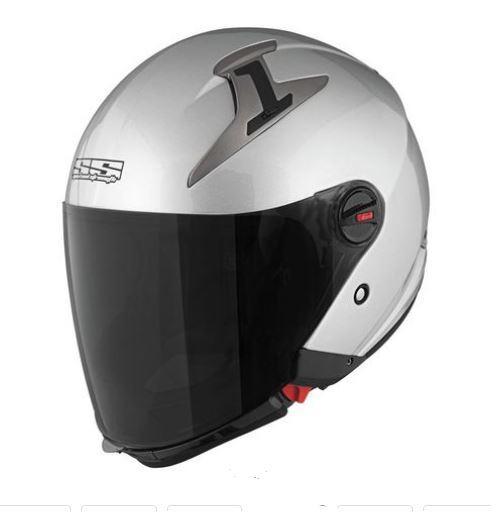 SS-2210 Helmet Street Helmet Speed & Strength XS SILVER Modular