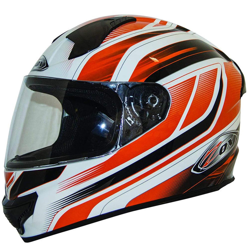 Thunder R2 Anthem Helmet Street Helmet Zox XS ORANGE 