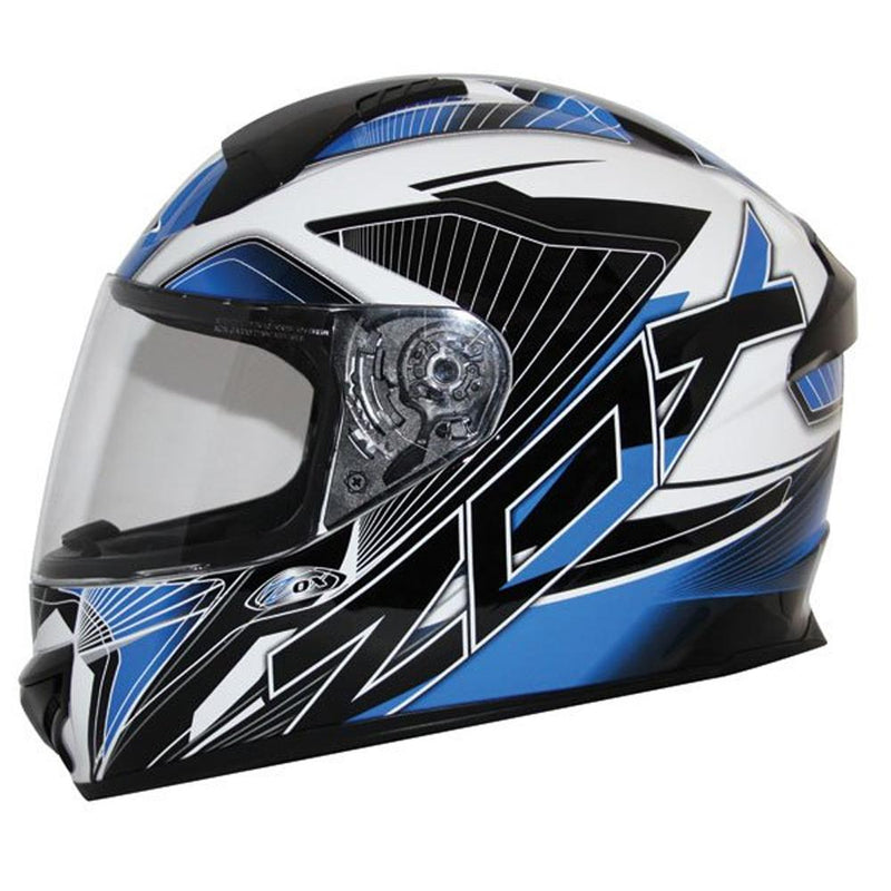 Thunder R2 Force Helmet Street Helmet Zox XS BLUE ADULT