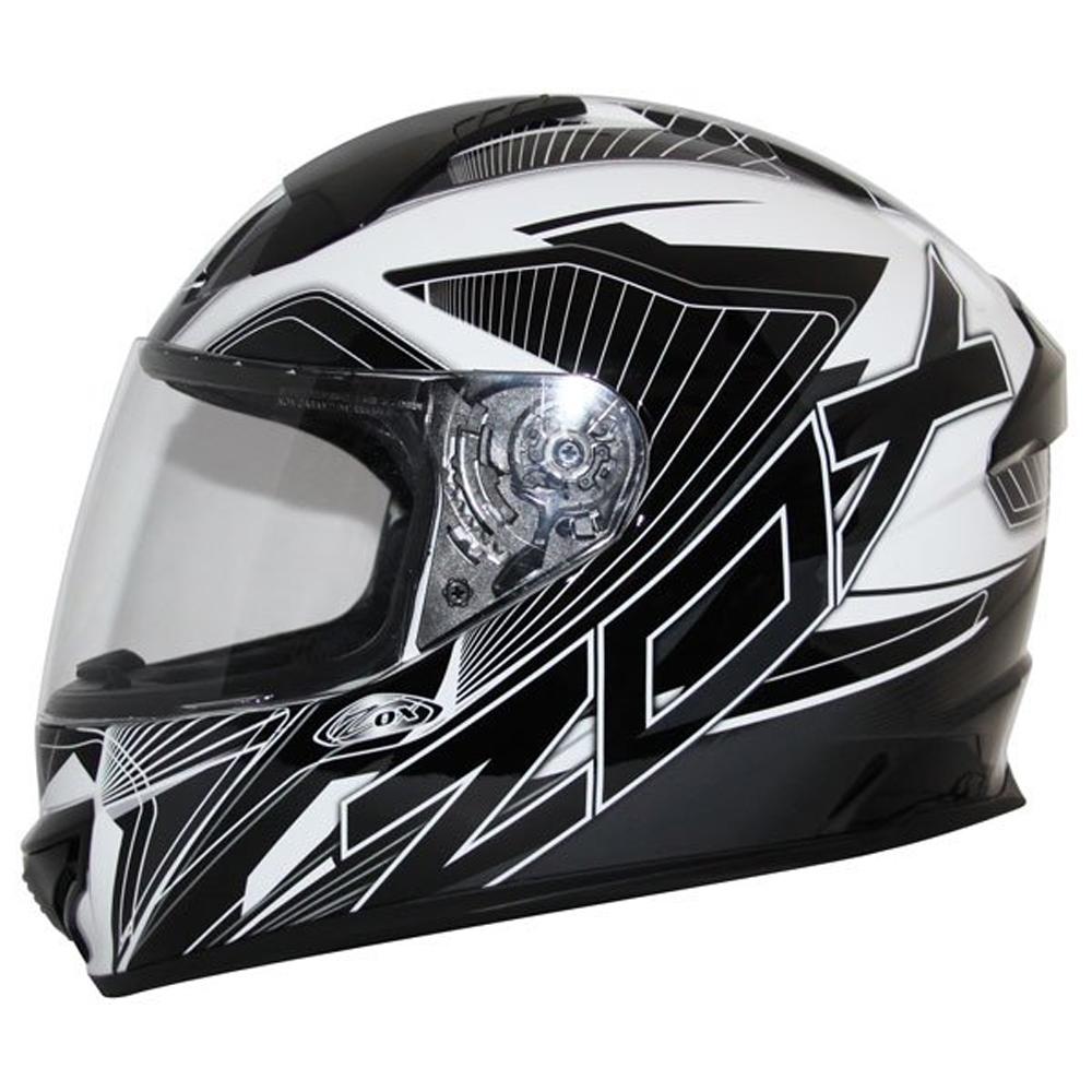 Thunder R2 Force Helmet Street Helmet Zox XS SILVER ADULT