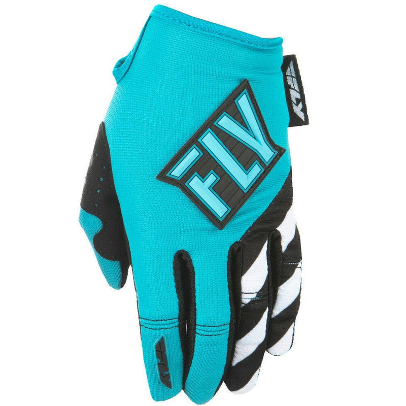 Women's Kinetic Glove Offroad Glove Fly Racing LG TEAL WOMENS